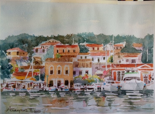 Analitis Dimitris Aquarelle Watercolor P9 25x35 cm
